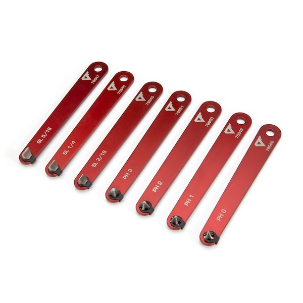 STEELMAN PRO 7-Piece Diamond Tipped Low Profile Phillips